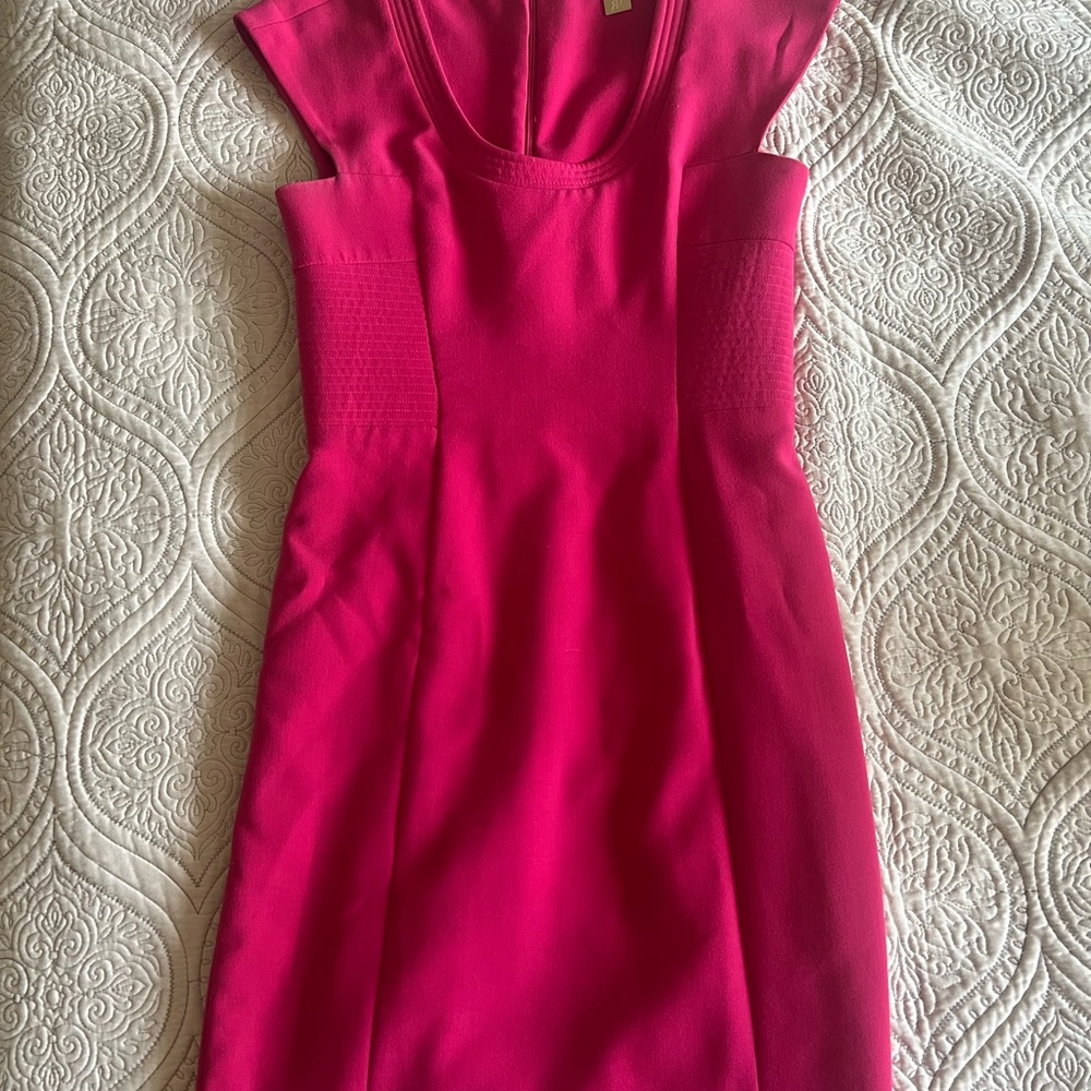 RACHEL Rachel Roy Vibrant Pink Mini Dress